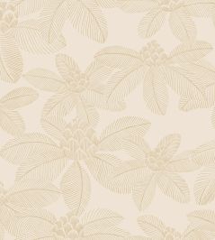 Lotus Wallpaper by Caselio Beige Lotus Wallpaper by Caselio Beige