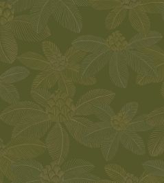 Lotus Wallpaper by Caselio Vert Mousse Lotus Wallpaper by Caselio Vert Mousse
