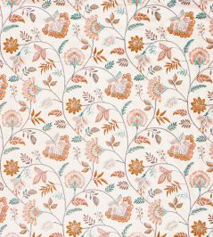 Louisa Fabric by Prestigious Textiles Peach Louisa Fabric by Prestigious Textiles Peach