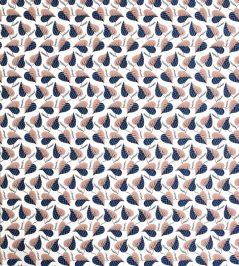 Love Leaves 1800 Wallpaper by CommonRoom Cameleopard, Prussian Blue Love Leaves 1800 Wallpaper by CommonRoom Cameleopard, Prussian Blue