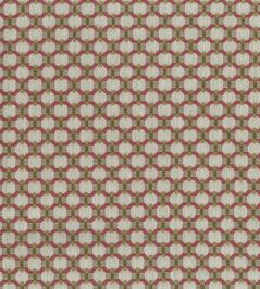 Loveden Fabric by Nina Campbell Red/Gold Loveden Fabric by Nina Campbell Red/Gold
