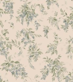 Lovisa Wallpaper by Sandberg Blue Lovisa Wallpaper by Sandberg Blue