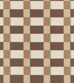 Lowen Fabric by Romo Chocolate Lowen Fabric by Romo Chocolate