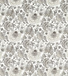 Lucienne Fabric by Clarke & Clarke Charcoal/Linen Lucienne Fabric by Clarke & Clarke Charcoal/Linen