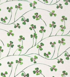 Lucky Leaf Fabric by CommonRoom Clover Lawn Lucky Leaf Fabric by CommonRoom Clover Lawn