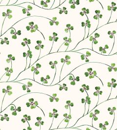 Lucky Leaf Small Scale Wallpaper by CommonRoom Clover Lawn Lucky Leaf Small Scale Wallpaper by CommonRoom Clover Lawn