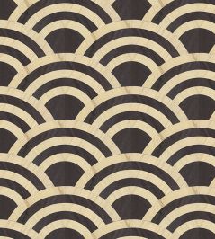 Lucky O's Wallpaper by Moooi Birch & Black Lucky O's Wallpaper by Moooi Birch & Black