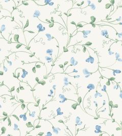 Lucy Wallpaper by Sandberg Sky Blue Lucy Wallpaper by Sandberg Sky Blue