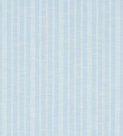 Lucy Stripe Fabric by Schumacher Light Blue Lucy Stripe Fabric by Schumacher Light Blue