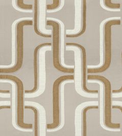 Luminescence Fabric by Casamance Grege Luminescence Fabric by Casamance Grege