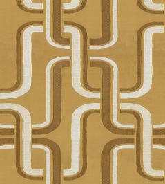 Luminescence Fabric by Casamance Moutarde Luminescence Fabric by Casamance Moutarde