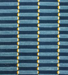Luna Fabric by Molly Mahon Blue/Yellow Luna Fabric by Molly Mahon Blue/Yellow