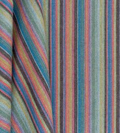 Lundy Stripe Fabric by Ian Sanderson Paradise Lundy Stripe Fabric by Ian Sanderson Paradise