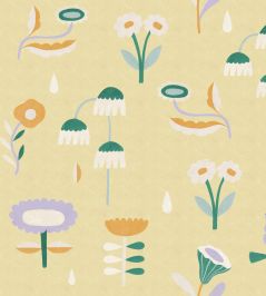 Lush Wallpaper by Coordonne Buttercream Lush Wallpaper by Coordonne Buttercream