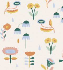 Lush Wallpaper by Coordonne Natural Lush Wallpaper by Coordonne Natural