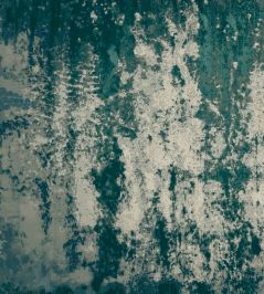 Lustre Fabric by Arley House Silver Teal Lustre Fabric by Arley House Silver Teal