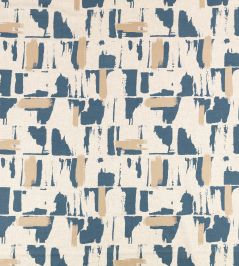 Lydia Fabric by Villa Nova Indigo Lydia Fabric by Villa Nova Indigo