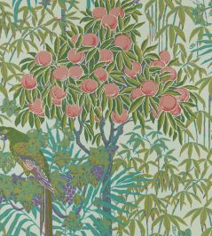 Macaw Wallpaper by 1838 Wallcoverings Olive Macaw Wallpaper by 1838 Wallcoverings Olive