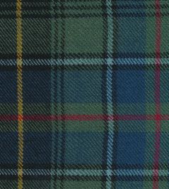 Macinnes Htg Mtd Fabric by The Isle Mill Blue Macinnes Htg Mtd Fabric by The Isle Mill Blue