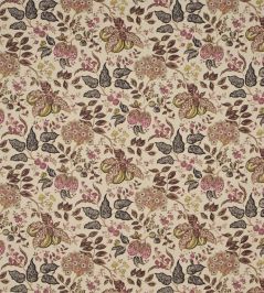 Madagascar Fabric by Sanderson Hemp/Black Madagascar Fabric by Sanderson Hemp/Black