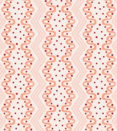 Madame Ziggle Wallpaper by Ottoline Pink and Coral Madame Ziggle Wallpaper by Ottoline Pink and Coral