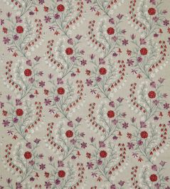 Madeleine Fabric by Nina Campbell Red Madeleine Fabric by Nina Campbell Red
