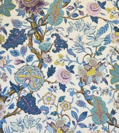 Madurai Fabric by Casal Bleu-Parme Madurai Fabric by Casal Bleu-Parme