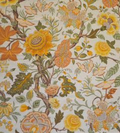 Madurai Lin Fabric by Casal Or-Vert Madurai Lin Fabric by Casal Or-Vert
