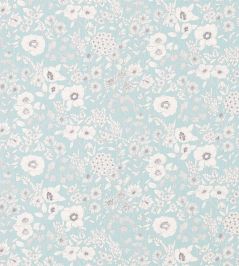 Maelee Fabric by Sanderson Teal Maelee Fabric by Sanderson Teal