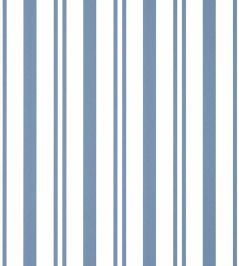 Maggie Stripe Wallpaper by Thibaut Blue Maggie Stripe Wallpaper by Thibaut Blue