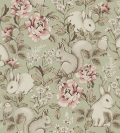Magic Forest Wallpaper by Borastapeter Jade Magic Forest Wallpaper by Borastapeter Jade