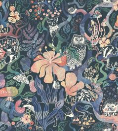 Magic Woods Wallpaper by Borastapeter Blue Magic Woods Wallpaper by Borastapeter Blue