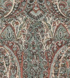 Mahara Fabric by Travers Red/Blue Mahara Fabric by Travers Red/Blue