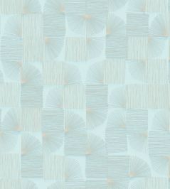 Maiko Wallpaper by Jannelli&Volpi Blue Maiko Wallpaper by Jannelli&Volpi Blue