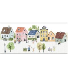 Mainstreet Border Wallpaper by Casadeco Multico Mainstreet Border Wallpaper by Casadeco Multico