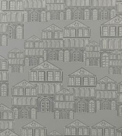 Maison Wallpaper by 1838 Wallcoverings Soft Grey Maison Wallpaper by 1838 Wallcoverings Soft Grey