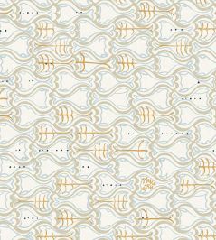 Make Fish Wallpaper by Christopher Farr Cloth Slate Make Fish Wallpaper by Christopher Farr Cloth Slate