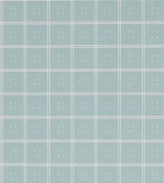 Malay Wallpaper by Sanderson Porcelain Malay Wallpaper by Sanderson Porcelain