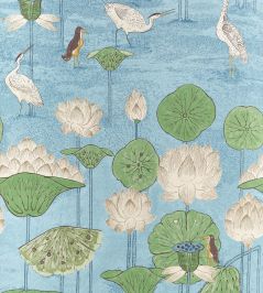 Malea Wallpaper by Thibaut Sky Blue Malea Wallpaper by Thibaut Sky Blue