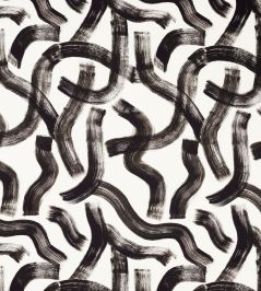 Malevich Fabric by Clarke & Clarke Noir Malevich Fabric by Clarke & Clarke Noir