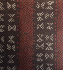 Mali Fabric by Titley and Marr Teal & Terracotta Mali Fabric by Titley and Marr Teal & Terracotta