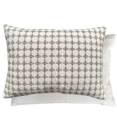 Maliana Pillow 20 x 14" by William Yeoward Linen Maliana Pillow 20 x 14" by William Yeoward Linen