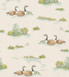 Mallard Duck Wallpaper by Coordonne Mint Mallard Duck Wallpaper by Coordonne Mint