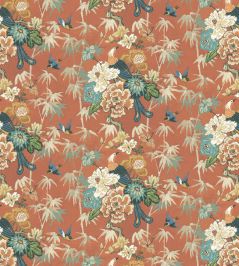 Maluku Wallpaper by Arley House Burnt Orange Maluku Wallpaper by Arley House Burnt Orange