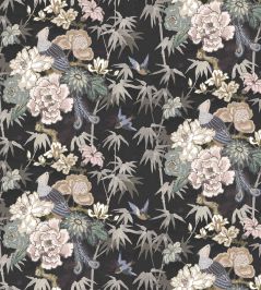 Maluku Fabric by Arley House Midnight Maluku Fabric by Arley House Midnight