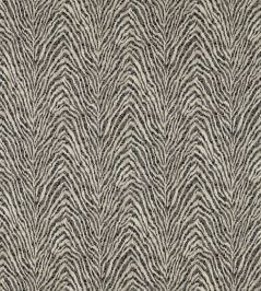 Manda Fabric by Clarke & Clarke Noir/Linen Manda Fabric by Clarke & Clarke Noir/Linen