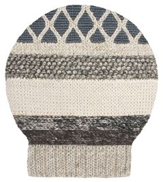 Mangas Original Mini Globo MM2N Rug by GAN Natural Mangas Original Mini Globo MM2N Rug by GAN Natural
