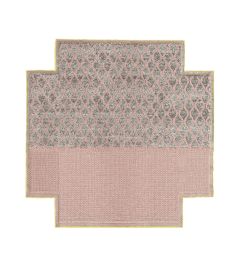 Mangas Space Rhombus Square Rug by GAN Pink Mangas Space Rhombus Square Rug by GAN Pink