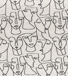Mannequin Fabric by Camengo White Mannequin Fabric by Camengo White