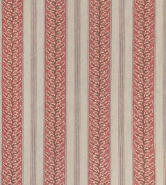 Manningtree Fabric by Nina Campbell Red/Teal Manningtree Fabric by Nina Campbell Red/Teal